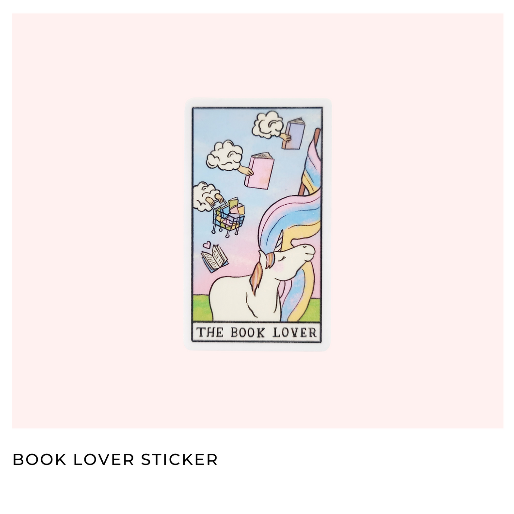 Book Lover Sticker