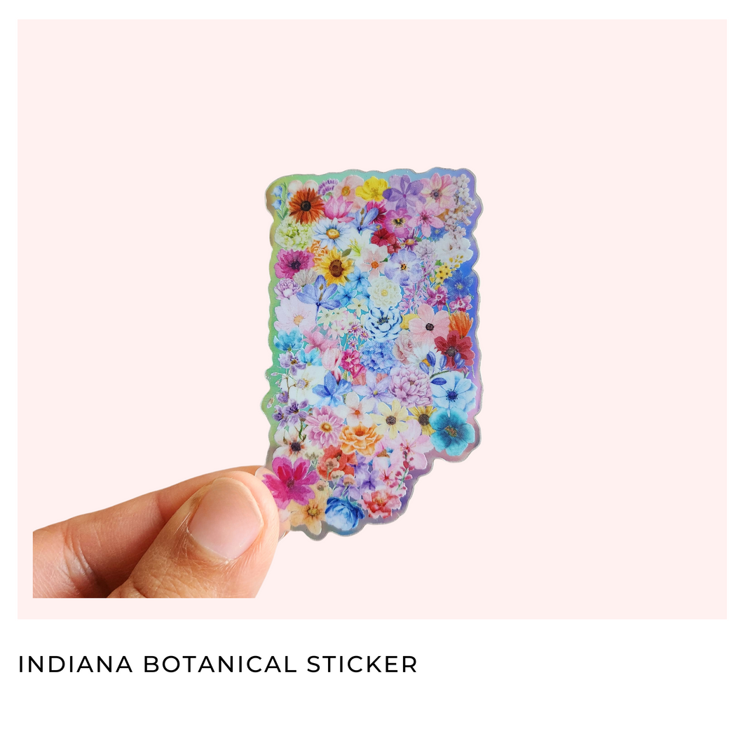 Indiana Botanical Sticker